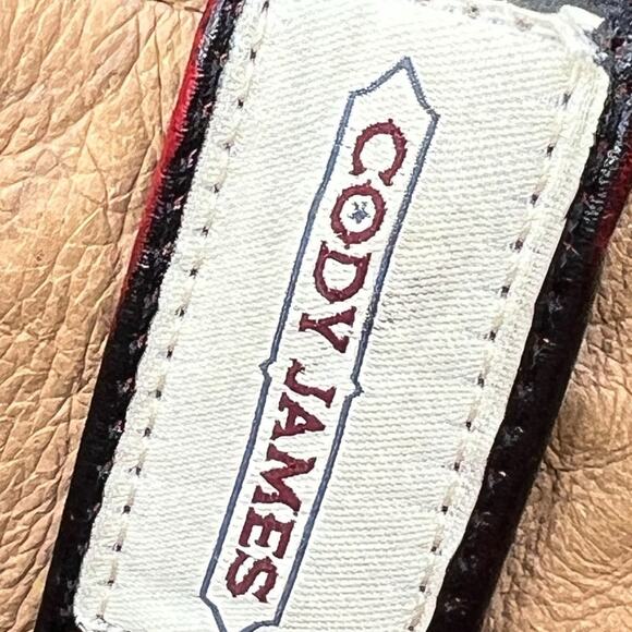 Cody James Men’s Black Cherry Distressed Cowboy Boot Size US 8.5 D - Picture 11 of 11